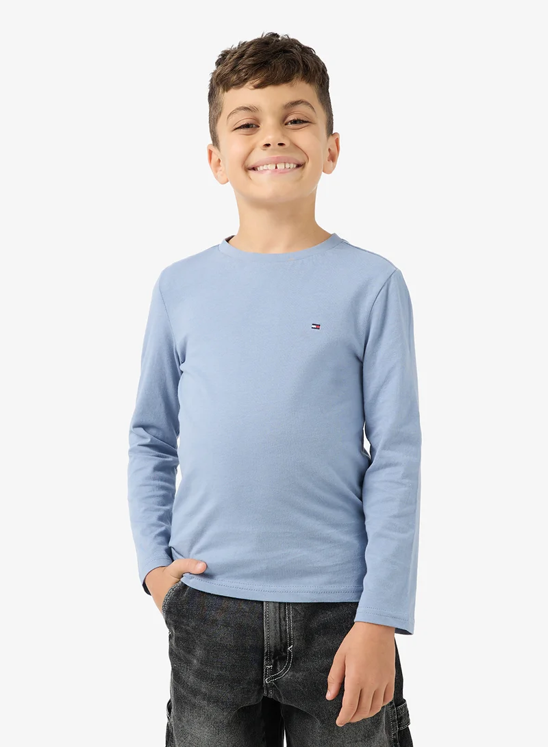 TOMMY HILFIGER Kids Essential Crew Neck T-Shirt